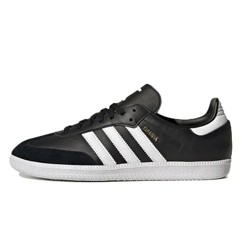 Adidas-Original Samba Team Low Skateboard Chaussures pour Homme et Femme, Unisexe, Noir, Rouge