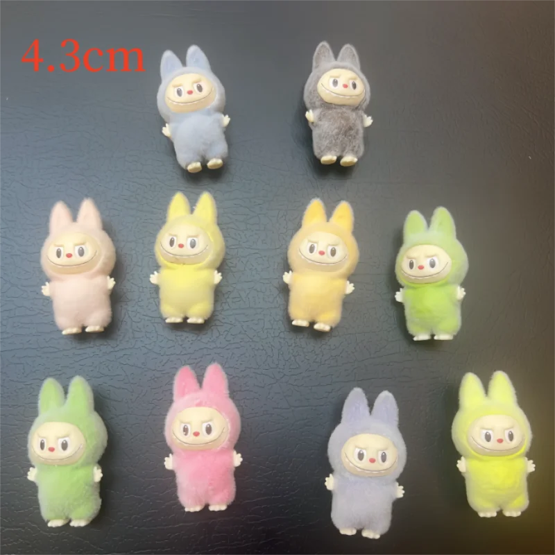 New Mini Labubu Standing And Sitting Posture Doll Cute Toy Desktop Decoration Model Ornaments Christmas  Gifts Randomly Send