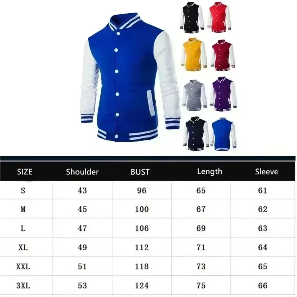 Autumn American New Retro Letter  Hip Hop Baseball Uniform Jacket Y2K Street Casual Joker Splicing Jacket Men And Women