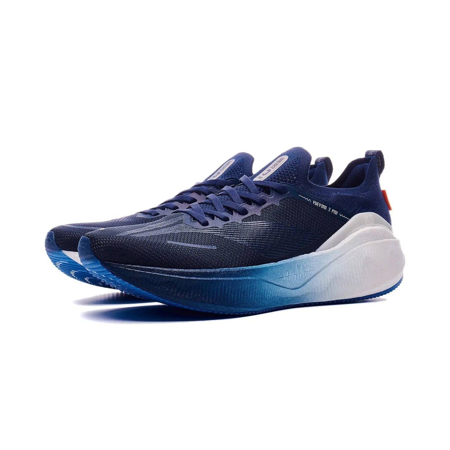 Li-Ning Men YUEYING 3 PRO Cushion Running Shoes Breathable LiNing BOOM FIBER Stable Support Anti-Slippery Sport Sneakers ARHT017