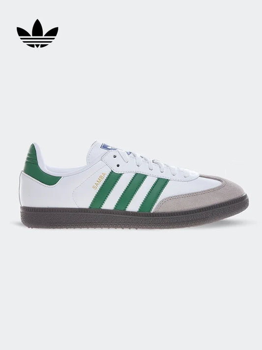 Original Adidas Clover SAMBA OG Men's and Women's Classic Sports Shoes Board Shoes sneakers