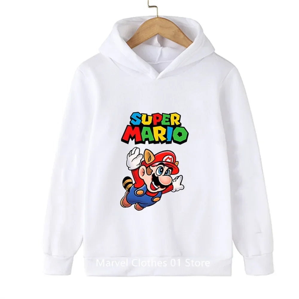 Fashion Children Game Sonic Hoodie Kids Sweatshirt Baby Boys Girls Cartoon Pullovers Kids Autumn Clothes Bros Hoodies