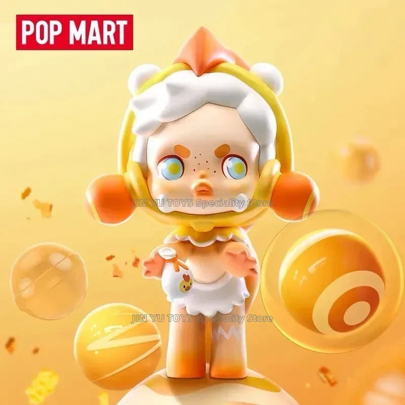 POPMART SKULLPANDA Candy Monster Town Series Blind Box Kawaii Anime Figures Confirm Style Designer Doll Trendy Toy Birthday Gift