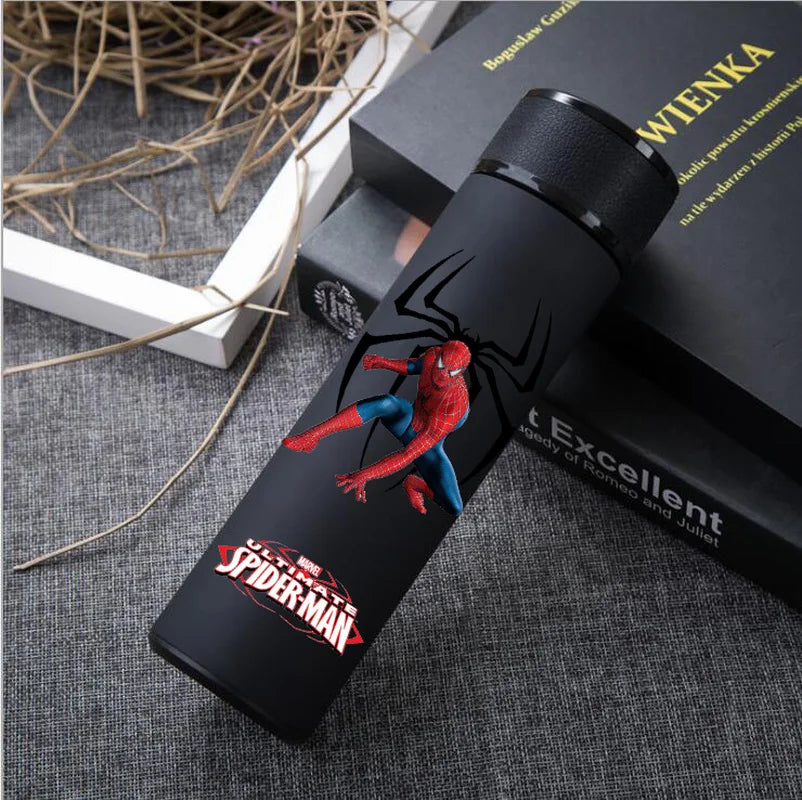 Marvel Hero Peripheral Insulation Cup Iron Man Captain America Spider Man 304 Stainless Steel Water Cup Peripheral