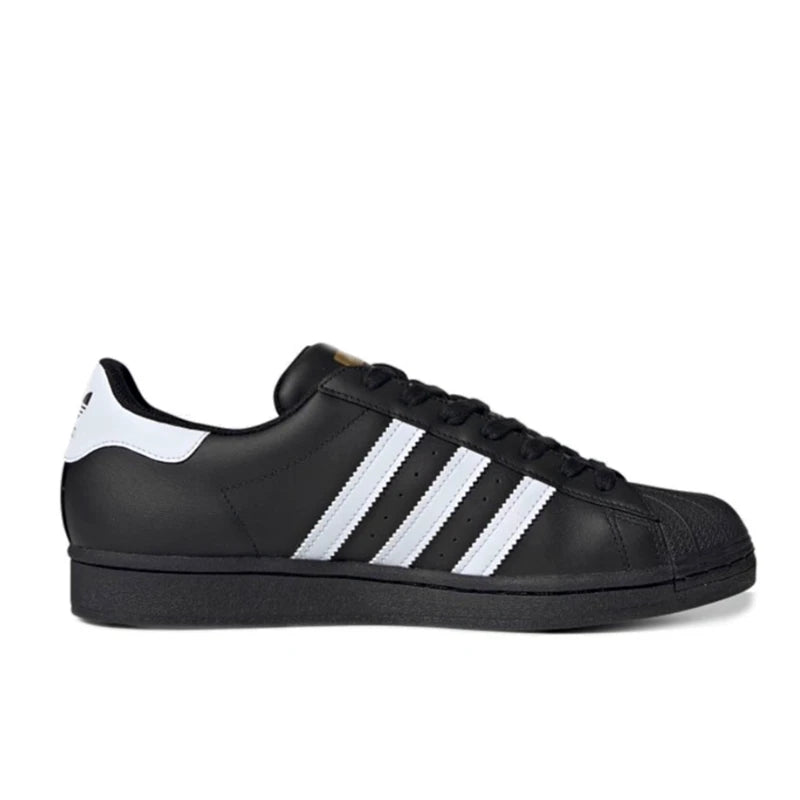 Adidas superstar Unisex casual shoes classics black white outdoor comfortable flat sports skateboard sneakers