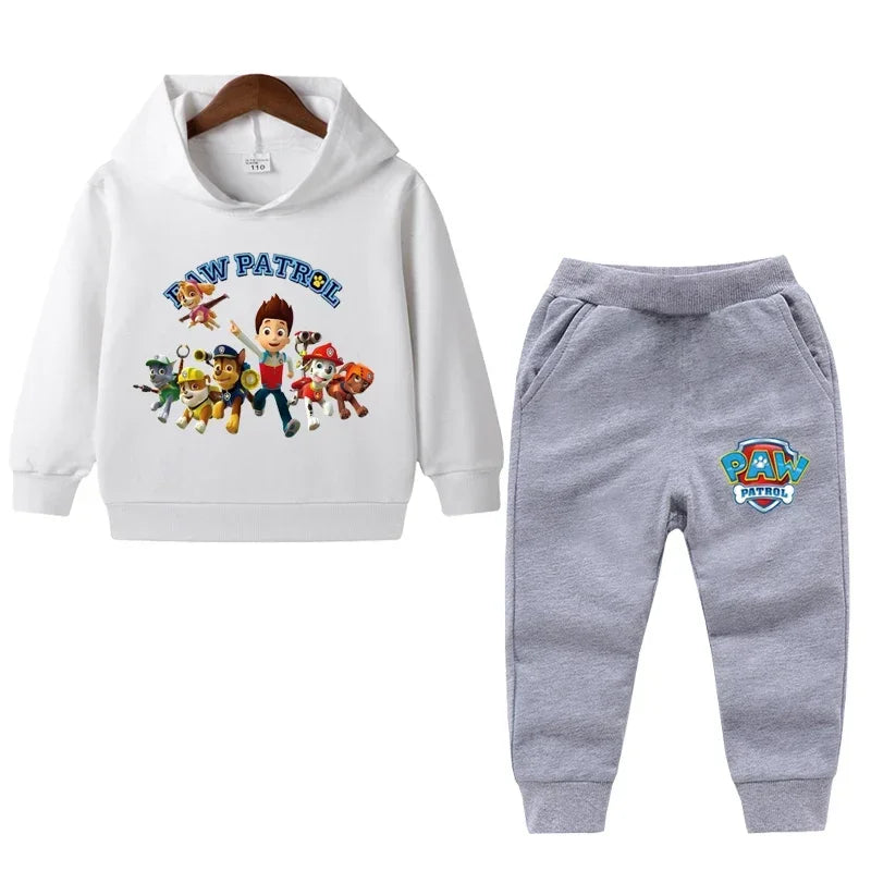 PAW Patrol Spring Autumn Children Clothing Suit Baby Boys Girls Clothes Kids Sport Hoodies Pants 2Pcs Sets Toddler Tracksuits