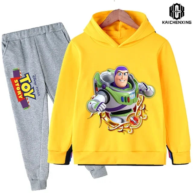 Toy Story Children's Sweatshirts Autumn Long Sleeve Sweater Kids Clothes Boys And Girls Sweatshirts Buzz lightyear Baby Suit