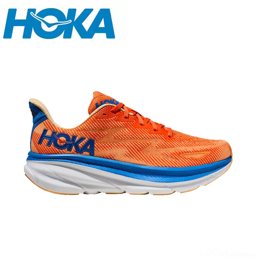 Luxury Hoka Clifton 9 Running Shoes Mens Women's Lightweight Cushioning Marathon Breathable Highway Trainer Sneakers