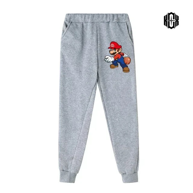 New Game Super Mario Bros Hoodies Kids Printed Sweatshirt Long Sleeve Clothes for Teens Boys Girls 3-12years Child Pullover