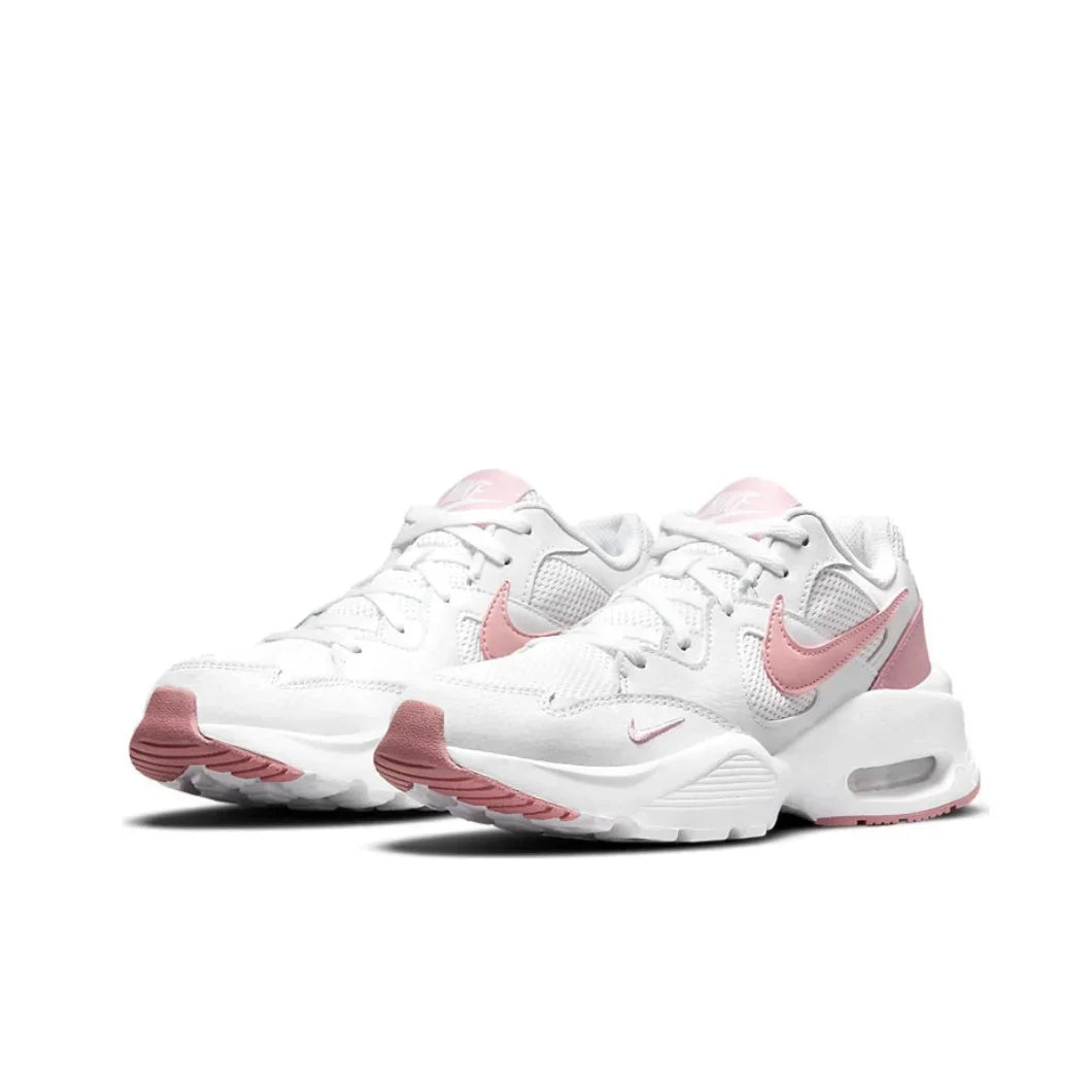 Nike Original Air Max Fusion Low Retro Classic Running Shoes Men's and Women's Comfortable Breathable Sneakers White