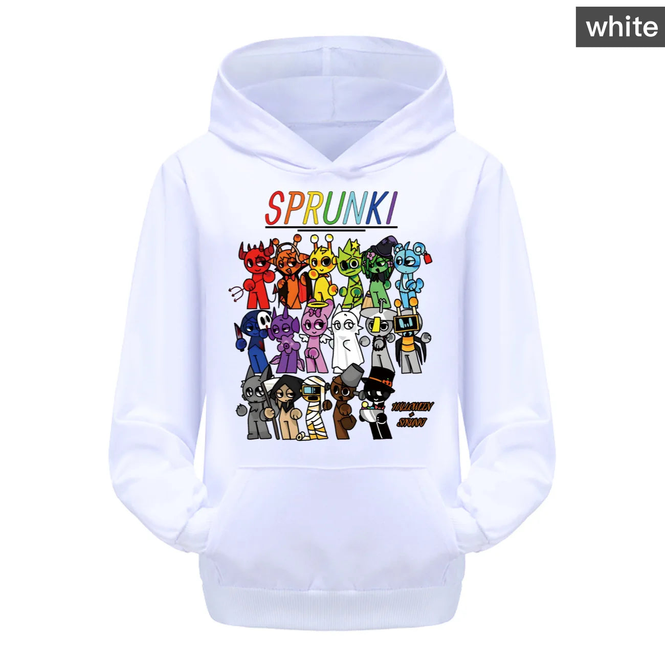 Hot Sprunki Incredibox Cartoon Hoodies Kids Coat Boys Boys Clothes Sweatshirts Pullover Outerwear Hoodie Girls  Streetwear Hoody