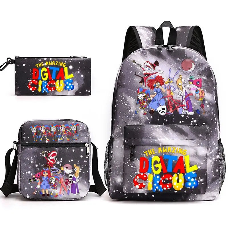 2024 Magic Number Circus THE AMAZING DIGITAL CIRCUS Children's Student Schoolbag Male and Female Student Backpack Mochila