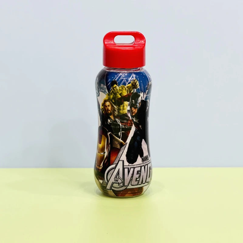 Disney Marvel Cup Cartoon Captain America Spider-Man Children Water Bottle Water Cup Anime Frozen Mickey Minnie Baby Cups Gifts