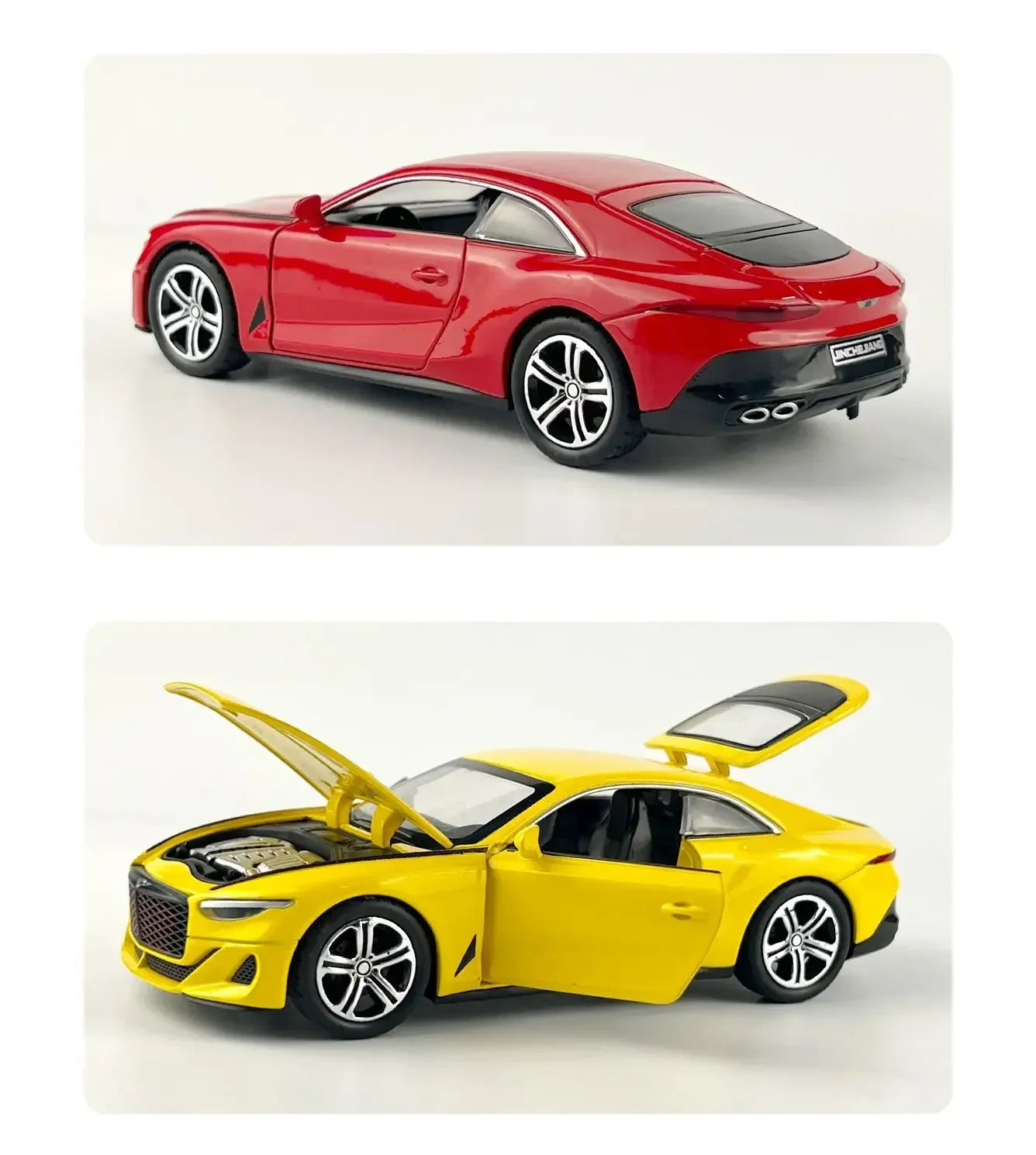 1: 32 Bentley Mullena sports car with sound and light feedback toy car model decorations collection gifts