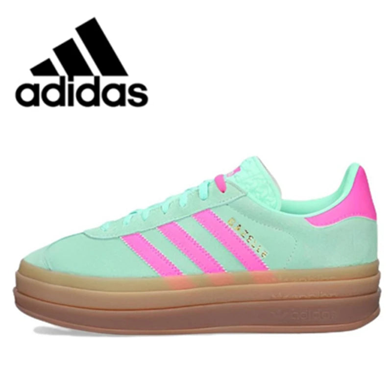 adidas originals gazelle bold woman thick sole casual sneakers