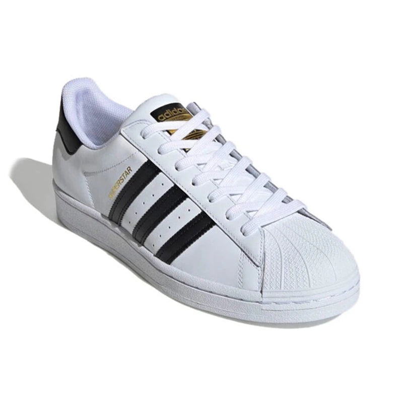 adidas superstar original Unisex casual skateboard shoes classic black white