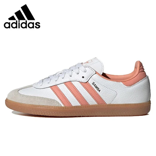 Adidas-Authentials Samba Chaussures de Skate Basses et Confortables, Unisexe, Couleur Rose, ChimLightweight, pour Homme et Femme