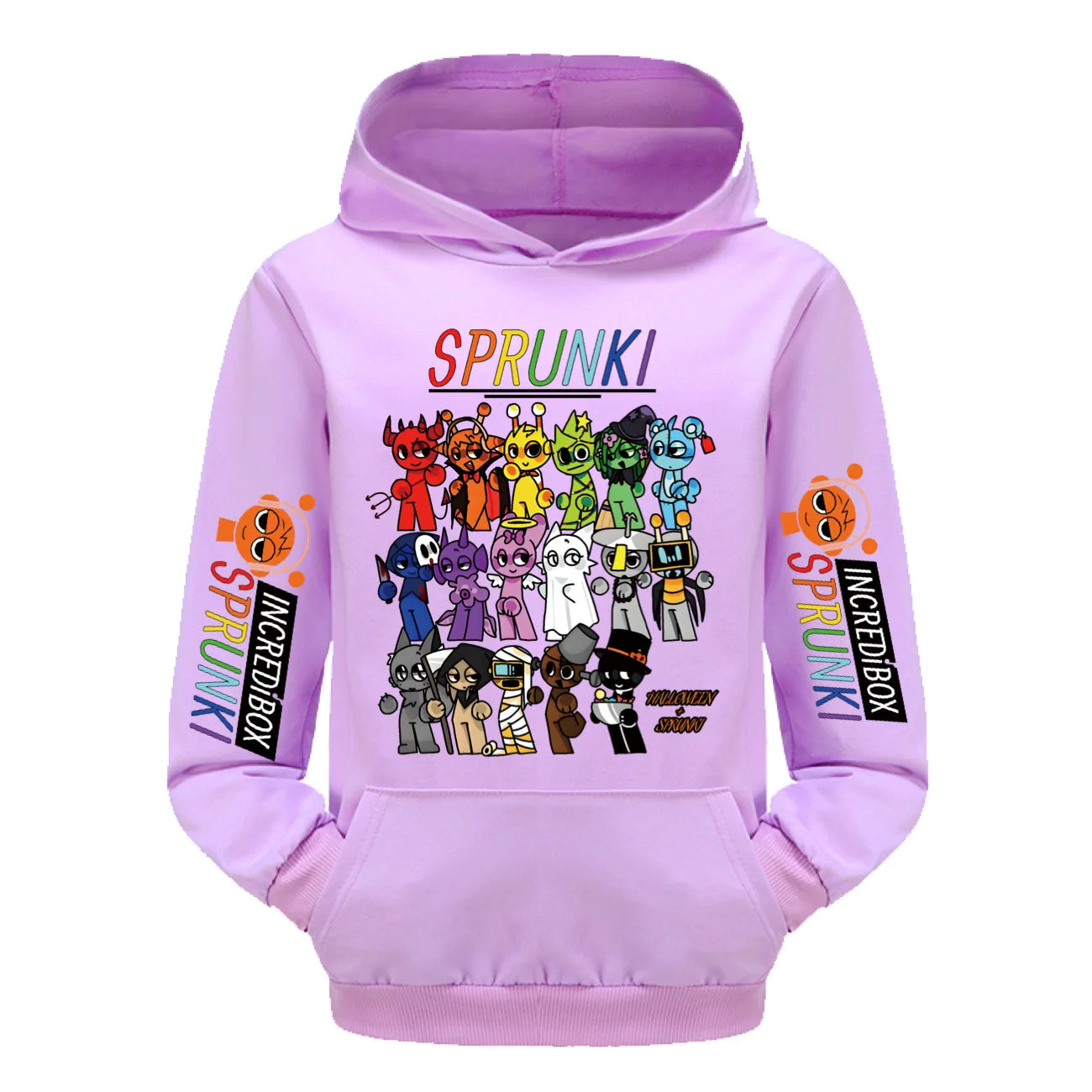 Hot Sprunki Incredibox Coat Boys Boys Clothes Cartoon Hoodies Kids Sweatshirts Pullover Outerwear Hoodie Girls  Streetwear Hoody