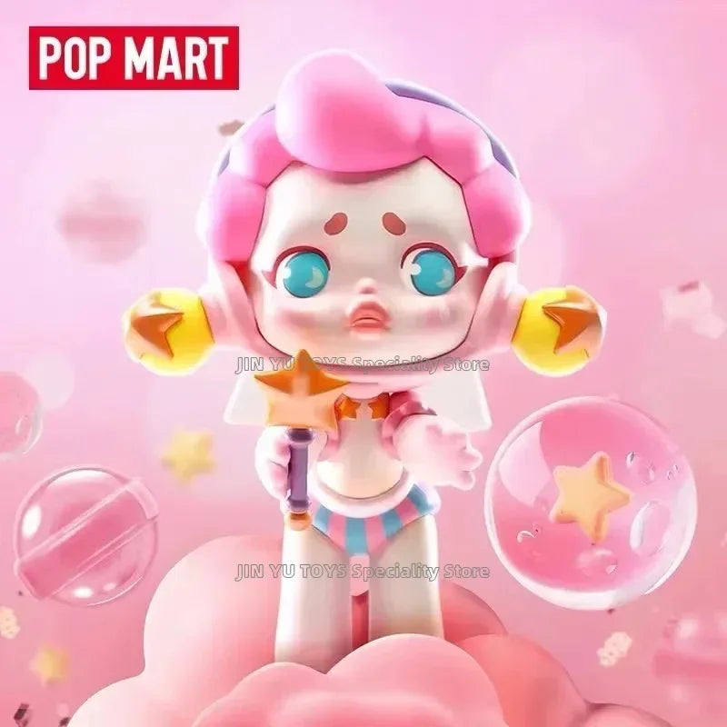 POPMART SKULLPANDA Candy Monster Town Series Blind Box Kawaii Anime Figures Confirm Style Designer Doll Trendy Toy Birthday Gift