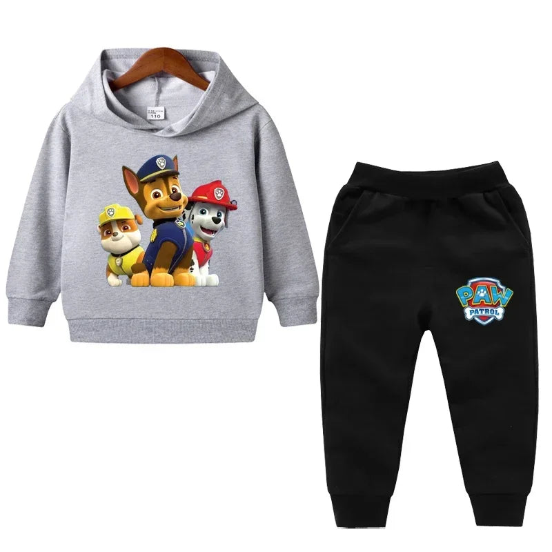 PAW Patrol Spring Autumn Children Clothing Suit Baby Boys Girls Clothes Kids Sport Hoodies Pants 2Pcs Sets Toddler Tracksuits