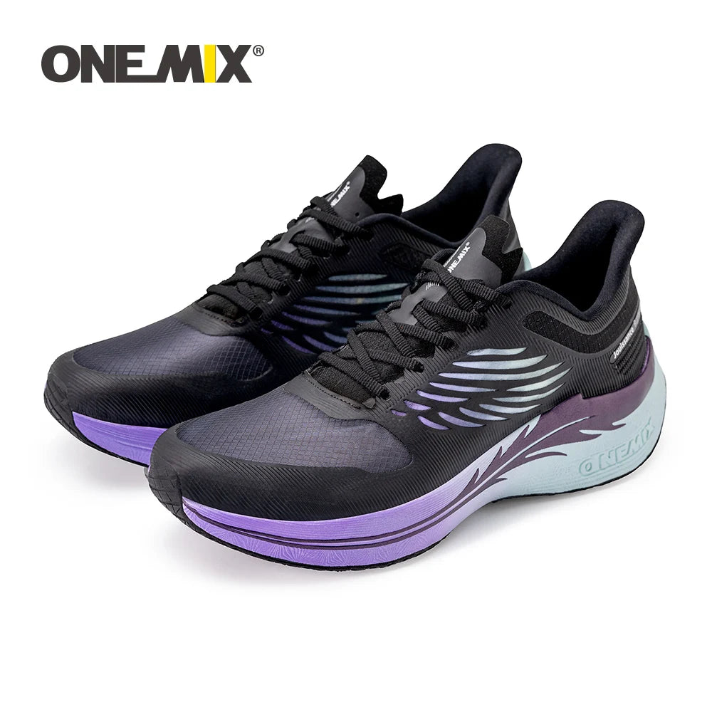 ONEMIX 2023 Breathable Mesh Men Running Shoes Sports Wild Casual Comfortable New Trend Walking Shoes for Outdoor Male Sneakers