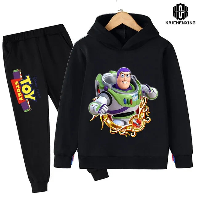 Toy Story Children's Sweatshirts Autumn Long Sleeve Sweater Kids Clothes Boys And Girls Sweatshirts Buzz lightyear Baby Suit