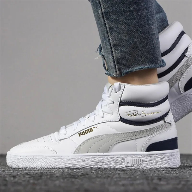 PUMA new unisex Retro fashion wear-resistant and comfortable high-top casual shoes