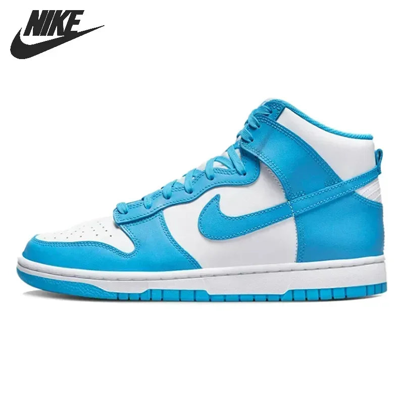 NOke Retro Dunk Skate Shoes for Men and Women, Classic Sneakers, Laser Blue