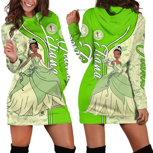 Disney Princess Tiana Dress Summer Women's Hoodie