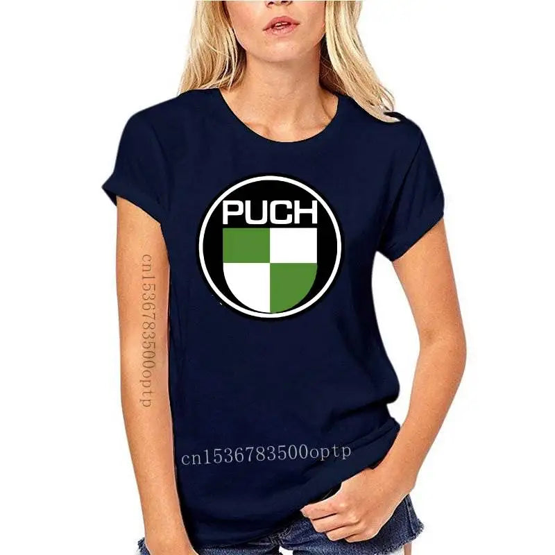 Mens Clothes Puch Moped Scooter Style Motorcycle Printed T Shirt In 6 Sizes