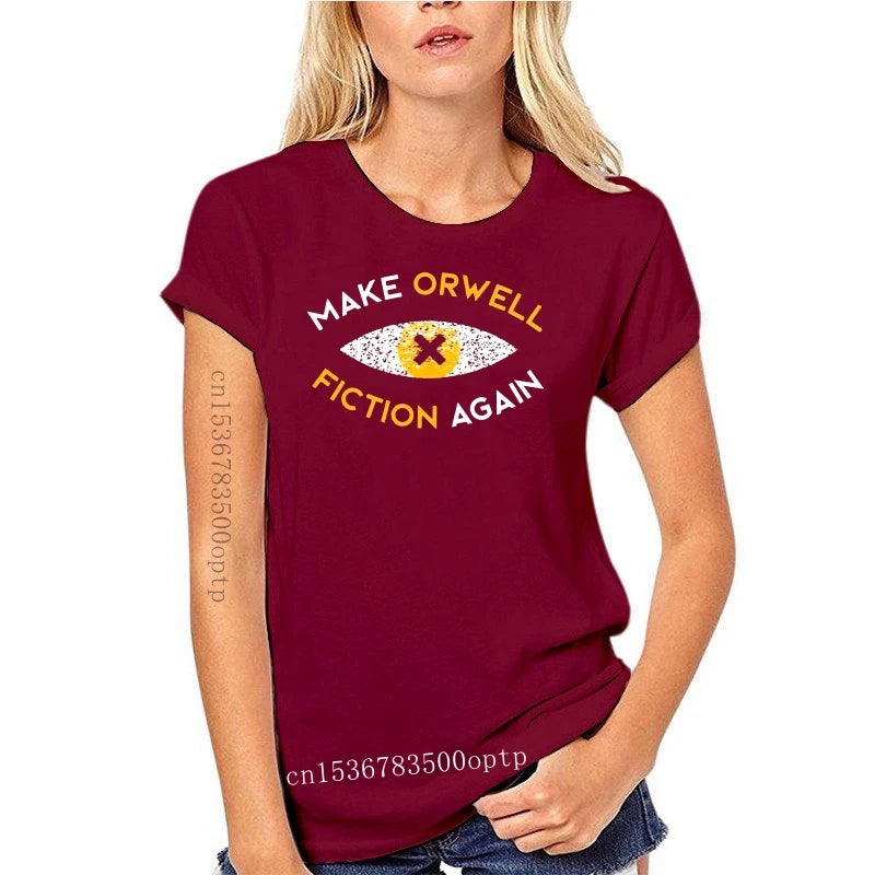 New Make Orwell fiction again - Philosophy gift T shirt orwell 1984 dystopia liberal philosopher philosophy philosophic