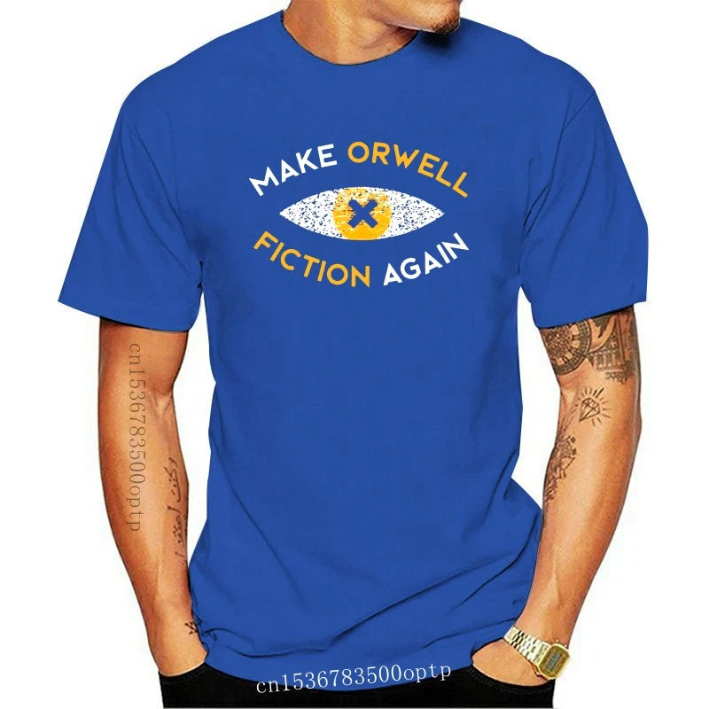 New Make Orwell fiction again - Philosophy gift T shirt orwell 1984 dystopia liberal philosopher philosophy philosophic