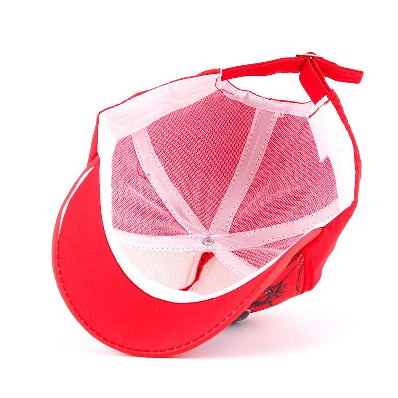 Disney Anime Led Light 3D Spiderman Baseball Cap For Boys Cartoon Autumn Baby Hats Spider Man Children's Sun Caps Kids Hat Cap