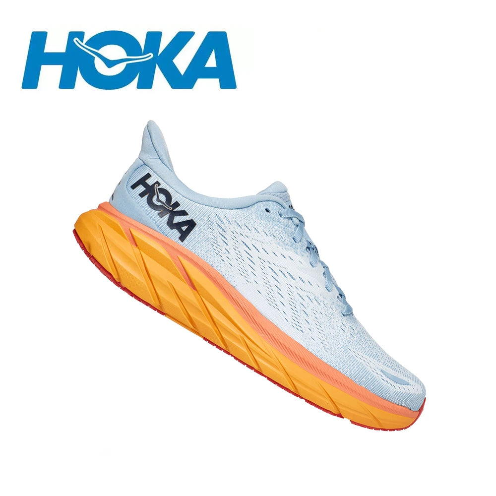 New Hoka Clifton 8 Running Shoes Mens and Women's Lightweight Cushioning Marathon Absorption Breathable Highway Trainer Sneakers