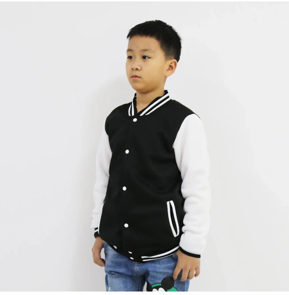 Boys Girls Jackets Coats Sprunki Oren Beats Graphics Button Outerwear 2025 Spring Long Sleeve Kid Cartoon Incredibox Game Jacket