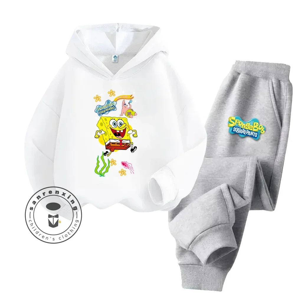 SpongeBob Kawaii Hoodie Keep Your Little Ones Warm This Winter Anime-Inspired Styles in 7 Different Colors and Soft Long Sleeves