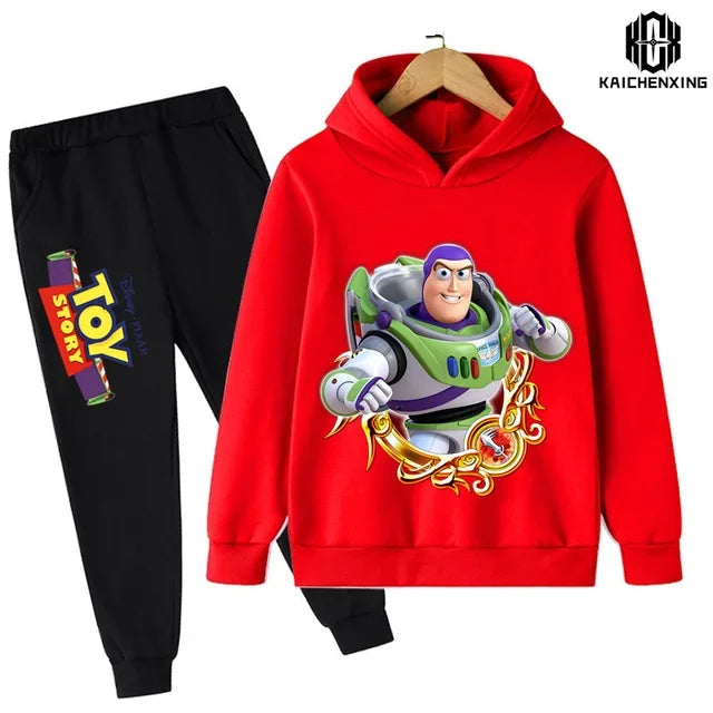 Toy Story Children's Sweatshirts Autumn Long Sleeve Sweater Kids Clothes Boys And Girls Sweatshirts Buzz lightyear Baby Suit