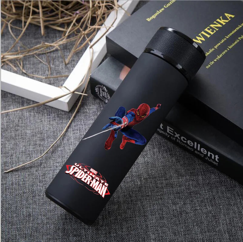 Marvel Hero Peripheral Insulation Cup Iron Man Captain America Spider Man 304 Stainless Steel Water Cup Peripheral