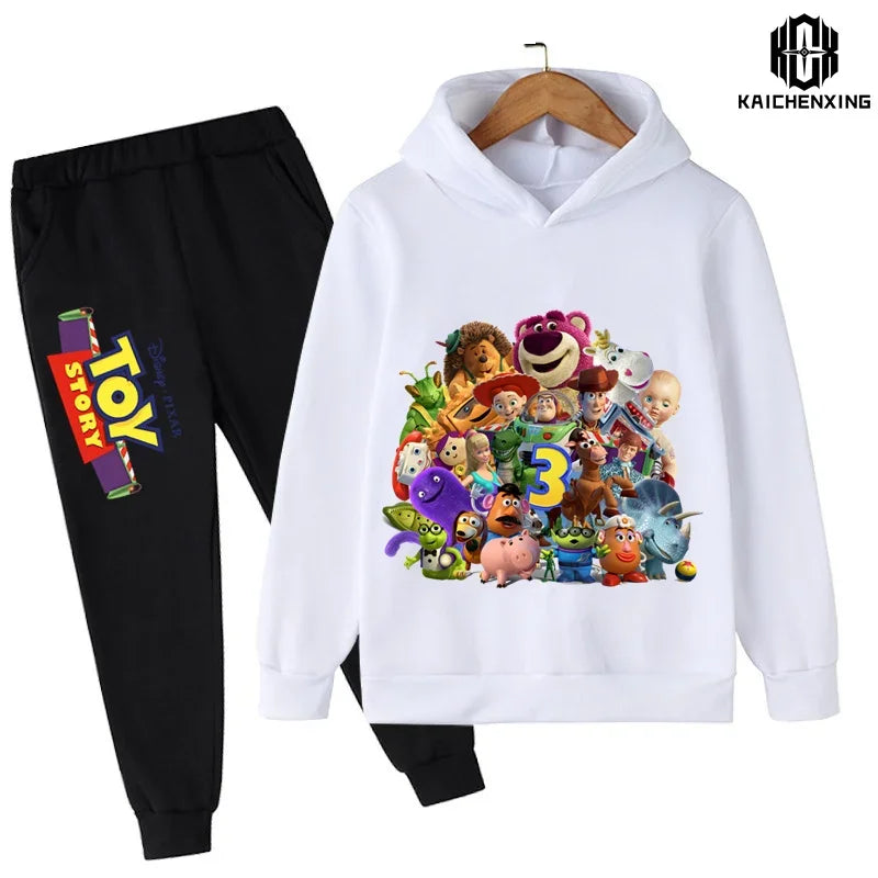 Toy Story Children's Sweatshirts Autumn Long Sleeve Sweater Kids Clothes Boys And Girls Sweatshirts Buzz lightyear Baby Suit