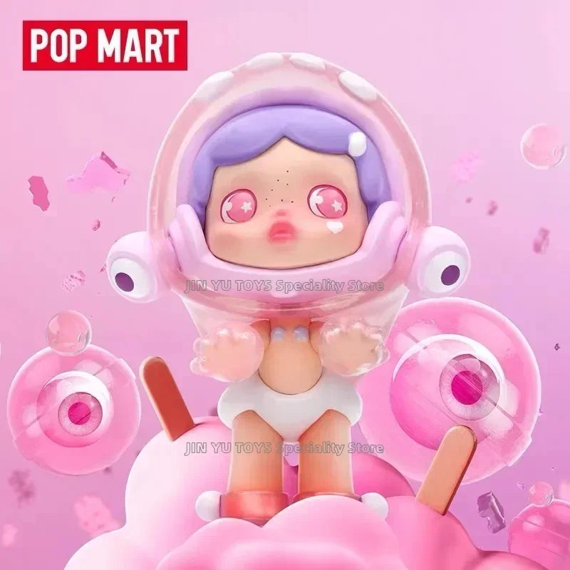 POPMART SKULLPANDA Candy Monster Town Series Blind Box Kawaii Anime Figures Confirm Style Designer Doll Trendy Toy Birthday Gift