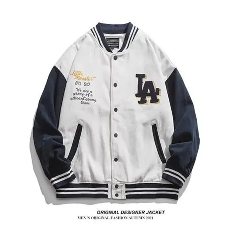 2021 Men's jacket Y2K Fall and Winter new fashion trendy brand baseball uniform Men's and Women's tops hot sale free delivery