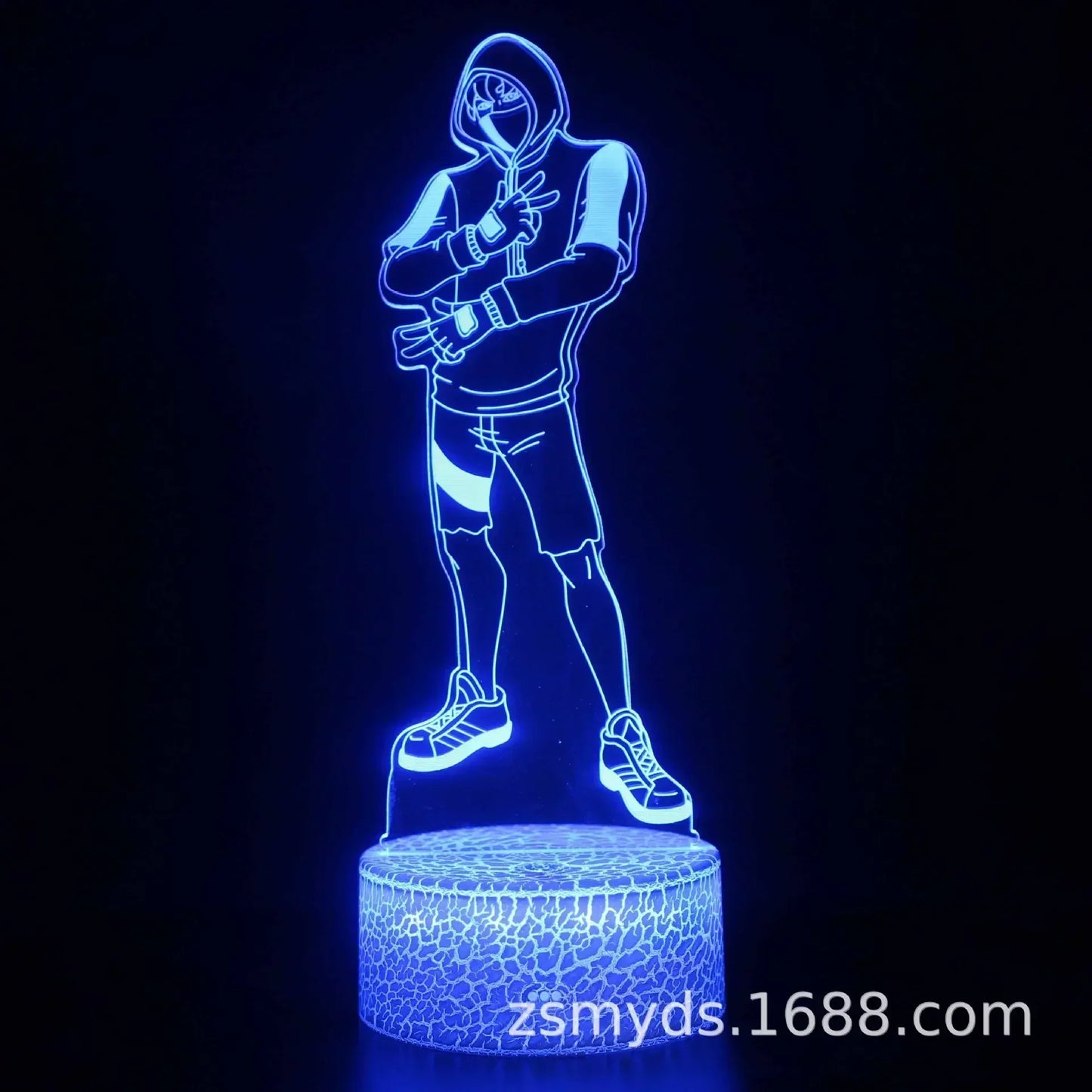 Fortnite 3D Illusion Lamp Game Setup Patterns LED Night Light Gamer Decoration Table Lamp Game Room Decor