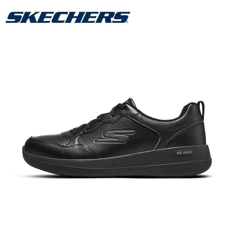 Skechers Men Casual Shoes Sports Leather Lace Up Wear-resistant Lightweight Sneakers Classic Men's Tenis Shoes Zapatillas Hombre