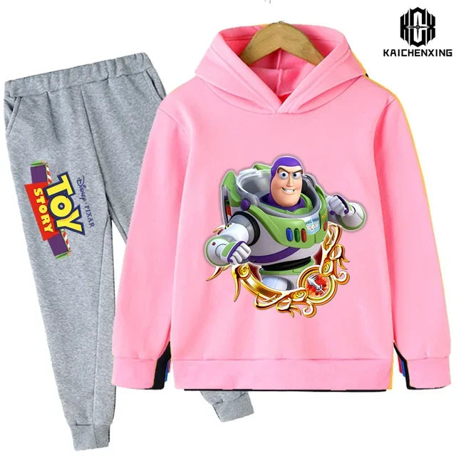 Toy Story Children's Sweatshirts Autumn Long Sleeve Sweater Kids Clothes Boys And Girls Sweatshirts Buzz lightyear Baby Suit