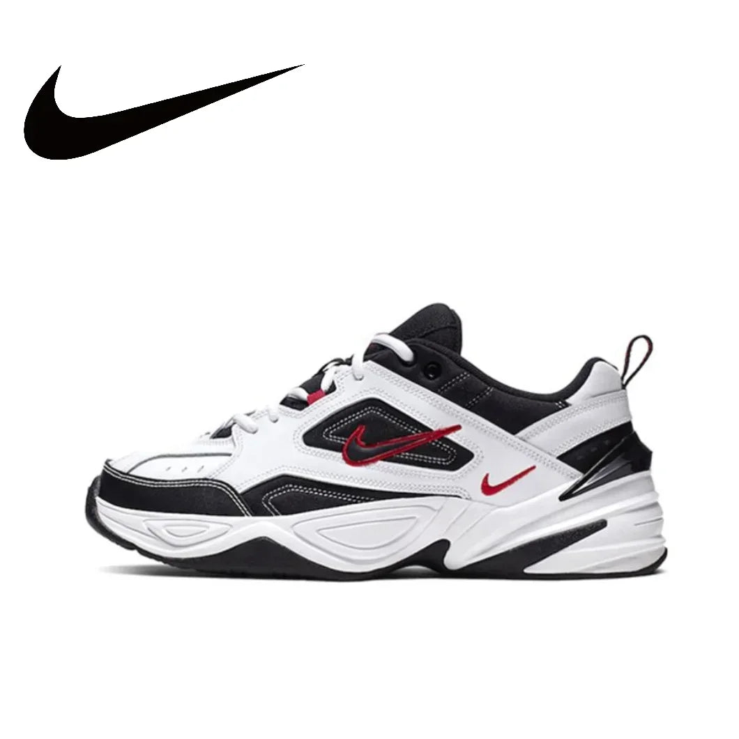 Nike Original Gray M2K Tekno Low Mens Running Shoes Retro Classic Comfortable Shock Absorbing Sneakers