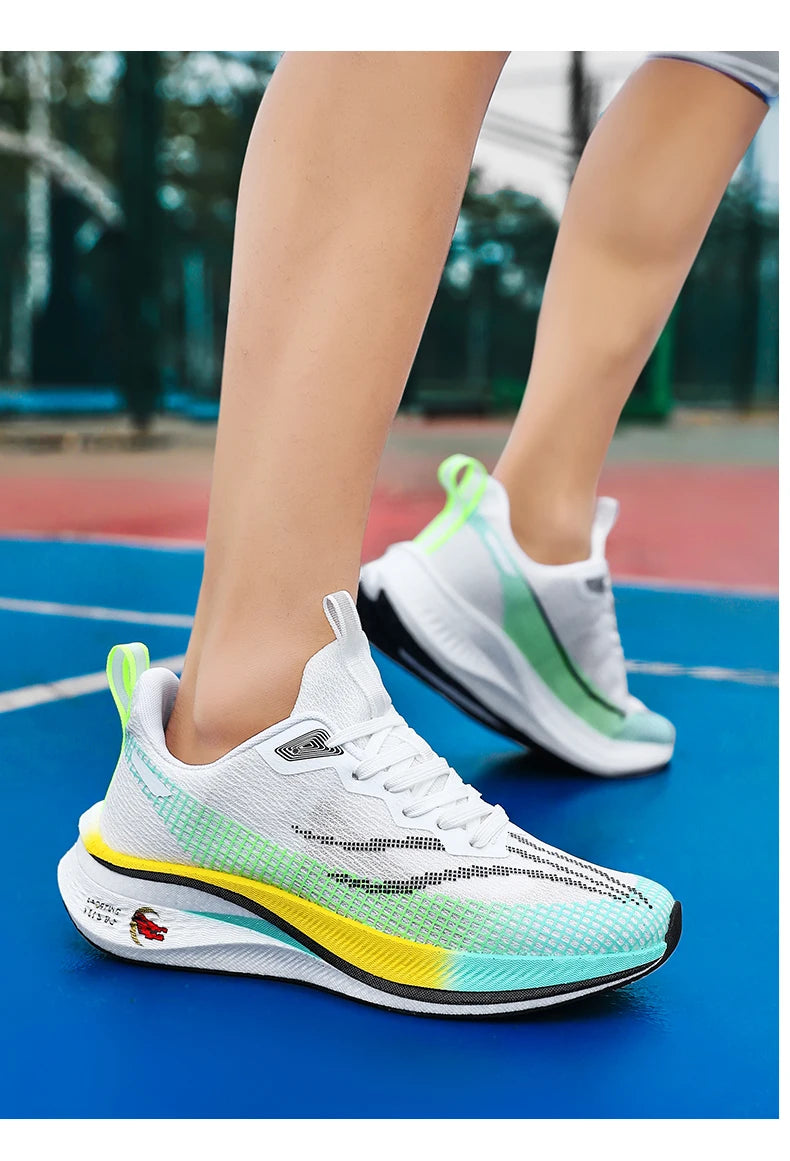 Marathon Men Casual Sneakers AirCushion Breathable Running Shoe Comfortable Gym Tenis Masculino Women Athletic Training Footwear