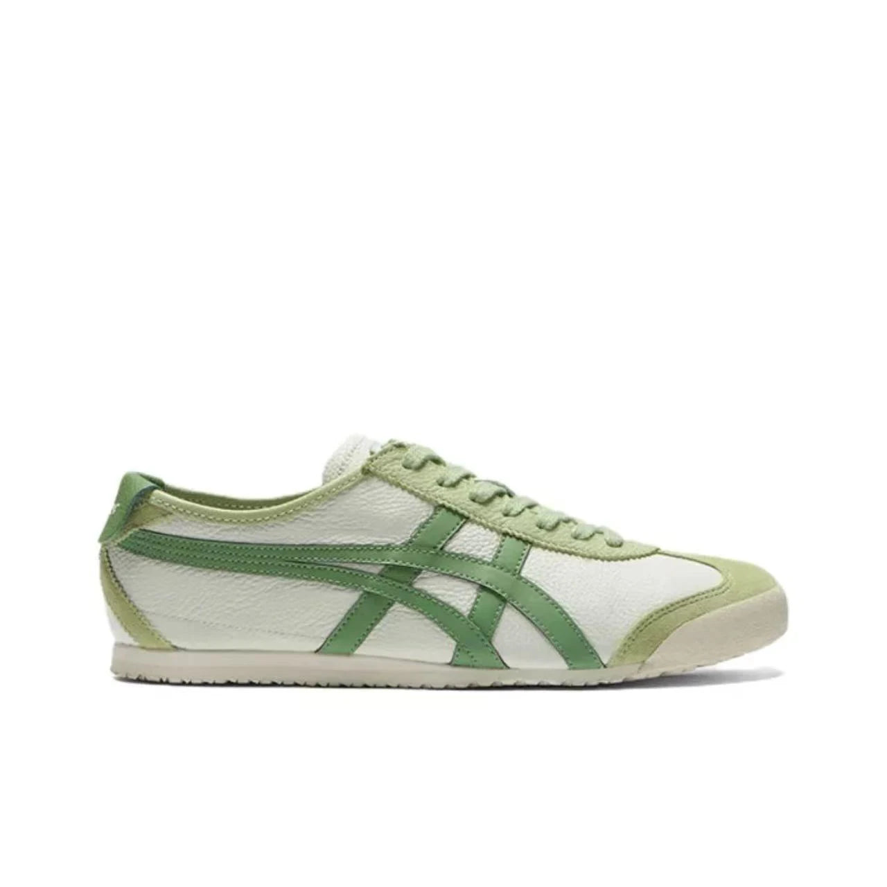 Asics Onitsuka Tiger MEXICO 66 Running Shoes Classic Women Men Lightweight Sneaker White Green