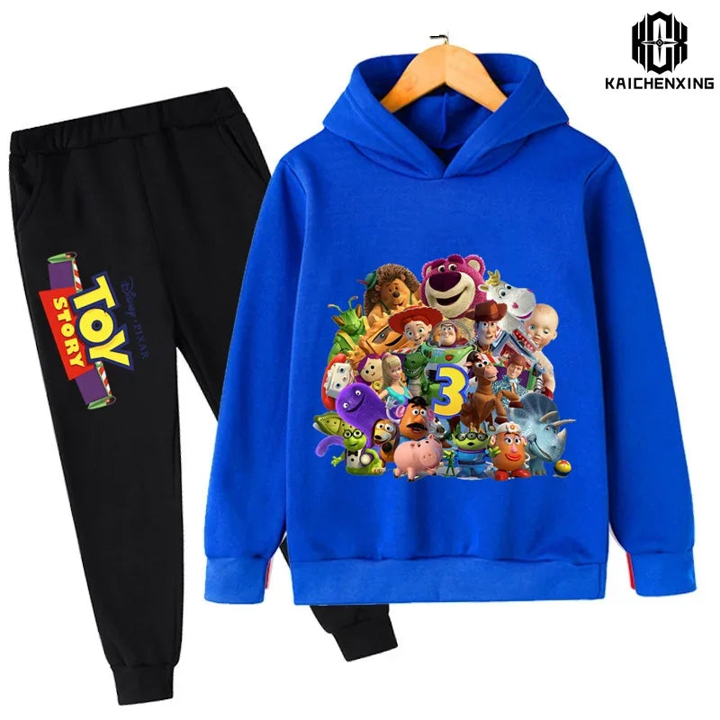 Toy Story Children's Sweatshirts Autumn Long Sleeve Sweater Kids Clothes Boys And Girls Sweatshirts Buzz lightyear Baby Suit