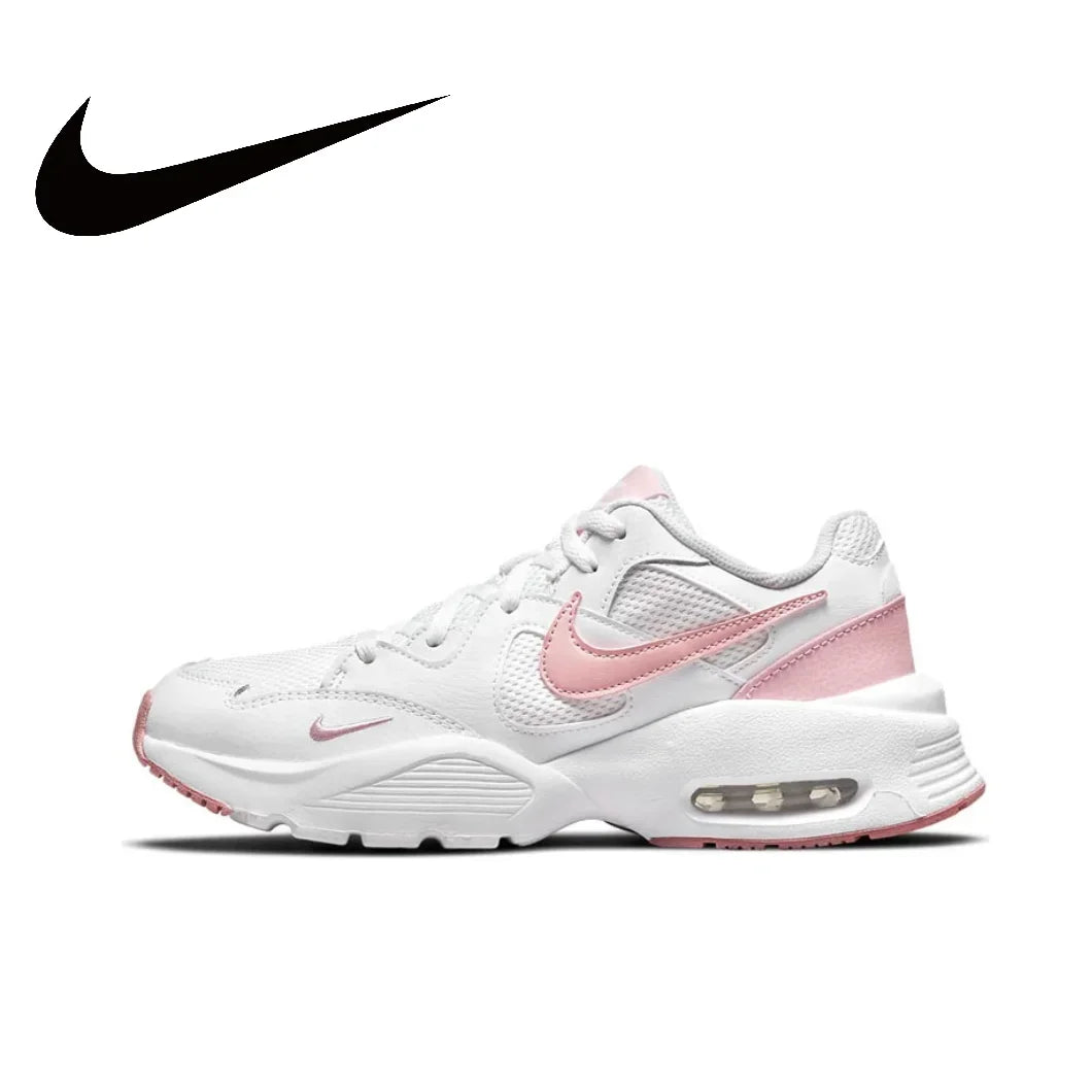 Nike Original Air Max Fusion Low Retro Classic Running Shoes Men's and Women's Comfortable Breathable Sneakers White