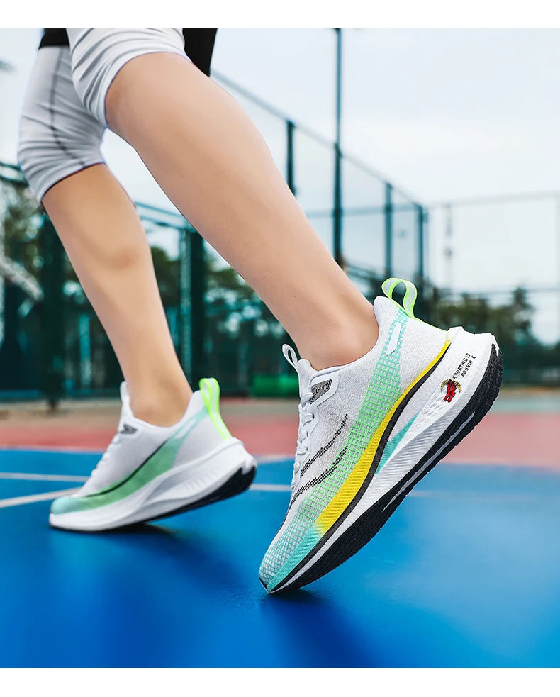 Marathon Mænd Casual Sneakers AirCushion Åndbar løbesko Komfortabelt træningscenter Tenis Masculino Kvinder Atletisk træningsfodtøj